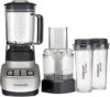 Cuisinart 1 HP Blender/Food Processor, Silver