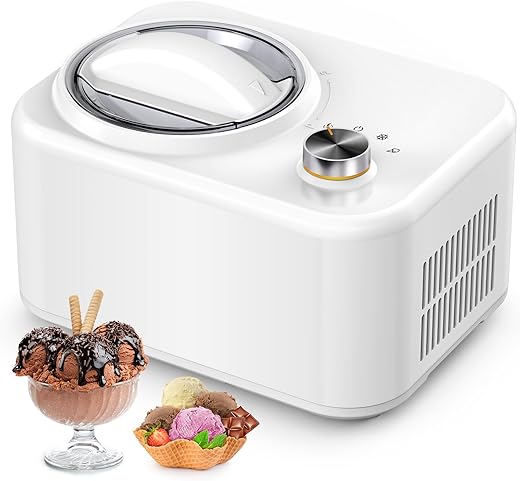 COWSAR 1 Quart Ice Cream Maker Machine