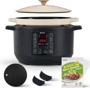 KOOC 10-In-1 Slow Cooker 6 Qt KDO600W