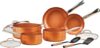 Copper Chef 10 Piece Nonstick Pan Set