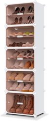MAGINELS 10-Tier Expandable Multi-Functional Shoe Rack