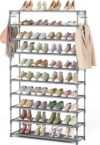LANTEFUL 10 Tiers Shoe Rack 50 Pairs