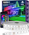 AILBTON 100ft Outdoor LED Strip Lights Waterproof, IP68