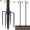 addlon 10FT String Light Poles For Outdoors