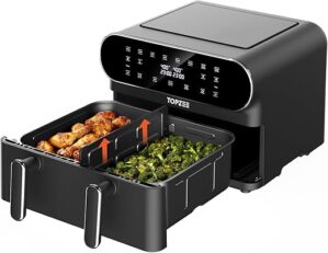 topzee 11-QT Large Air Fryer - 8 In 1 XL Airfryer