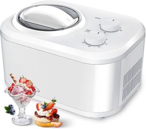 COWSAR 1.1 Quart Ice Cream Maker Machine