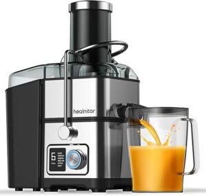 Healnitor 1100W 6-Speed Centrifugal Juicer Machine