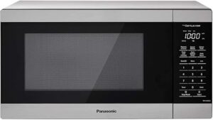 Panasonic 1100W Countertop Microwave Oven, Stainless Steel