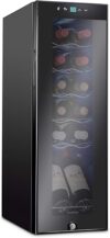 Ivation 12 Bottle Compressor Wine Cooler Fridge