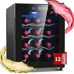 Mojgar 12 Bottle Freestanding Wine Cooler
