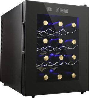 Vehipa 12 Bottle Wine Cooler Refrigerator