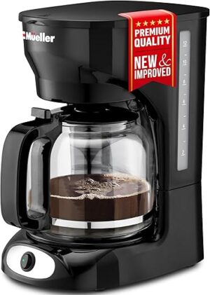 MÜELLERHOME 12-Cup Drip Coffee Maker, Auto-Off