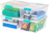 IRIS 12 Qt. Plastic Storage Bins, 4 Pack