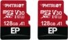 Patriot Memory 128GB A1/V30 Micro SD Card 2-Pack