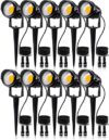 SUNVIE 12W LED Landscape Lights With Connectors