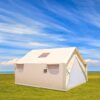 VEVOR 12x14ft Canvas Wall Tent – Waterproof Camping Shelter