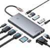 Baseus 13-in-1 USB C Docking Station Dual Monitor