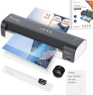 bonsaii 13 Inch Thermal Laminator L318-A & 200 PCS Pouches