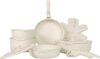 YASHE 13-Piece Non-Stick Ceramic Cookware Set