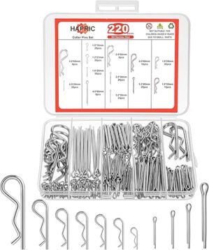 Hapric 13 Size Cotter Pin Assortment Kit