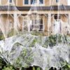 ZPISF 1400 Sqft Halloween Spider Webs With Spiders