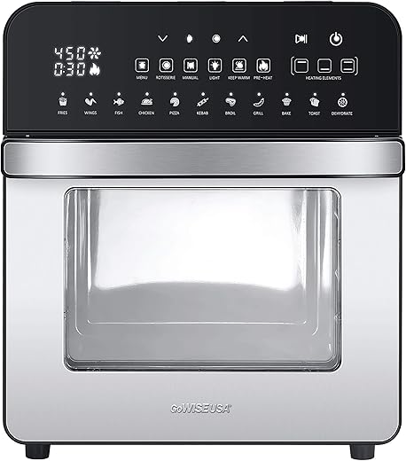 GoWISE USA 14.7-Quart Air Fryer Grill Oven