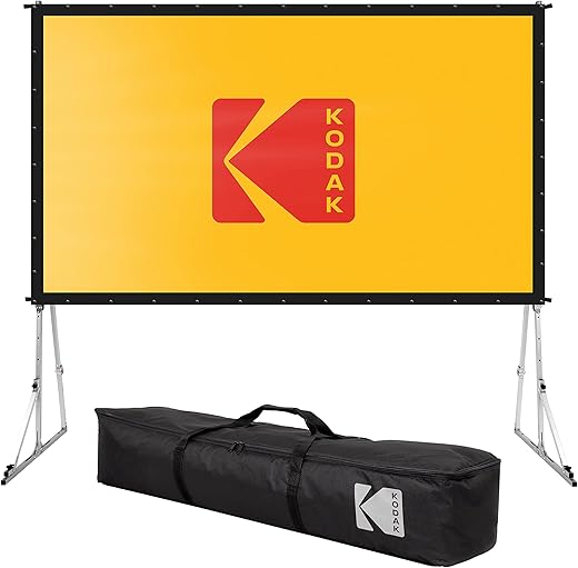 KODAK 150β Portable Projector Screen W/Stand