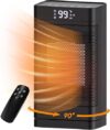 DELLFY 1500W Portable Ceramic Space Heater