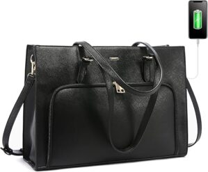 LOVEVOOK 15.6 Inch Waterproof Laptop Tote Bag