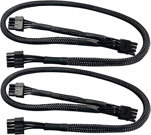 TeamProfitcom 16 AWG ATX 8 Pin To Dual PCIe Cable