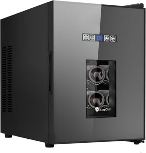 KingChii 16 Bottle Wine Cooler, Freestanding Fridge