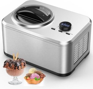 COWSAR 1.6 Quart Ice Cream Maker Machine