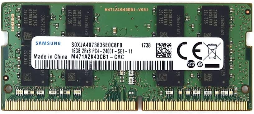 SAMSUNG 16GB DDR4 2400MHz Memory Module M471A2K43CB1-CRC