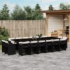 KCCLVER 17 Piece Patio Dining Set With Cushions