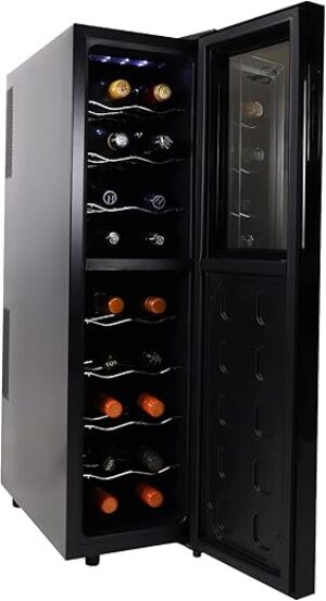 Koolatron 18 Bottle Dual Zone Wine Cooler