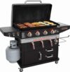 BLACKSTONE 1923 Air Fryer Combo & Four Burners Griddle Station