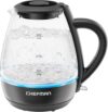 Chefman 1L Electric Tea Kettle With LED Lights