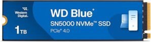 Western Digital 1TB Blue SN5000 NVMe SSD – WDS100T4B0E