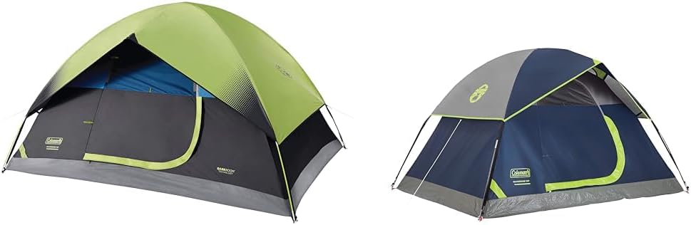Coleman 2 & 4 Person Dark Room Tents