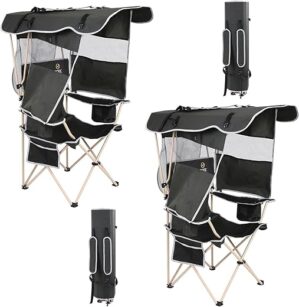 Nice C 2 Pack Camping Chair With Canopy