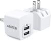 Anker 2-Pack Dual Port 12W Wall Charger