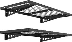 FLEXIMOUNTS 2-Pack Garage Shelving Bike Rack