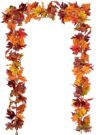 DearHouse 2 Pack Maple Leaf Fall Garland