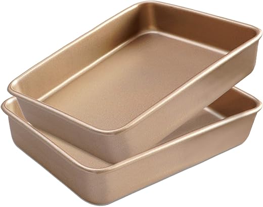 Lainrrew 2 Pack Nonstick Baking Sheet Pans