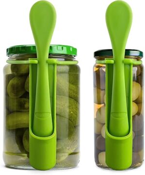KIKINIKO 2 Pack Pickle Grabber Fork Set