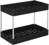 SONGMICS 2-Tier Bathroom Sink Cabinet Organizers