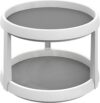 Simple Houseware 2 Tier Turntable Lazy Susan Organizer