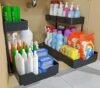 NATURE’S SOURCE 2-Tier Under Sink Organizers, 2 Pack