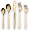 Berglander 20 Piece Gold Plated Flatware Set
