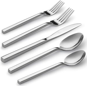 Alata 20-Piece Stainless Steel Flatware Set